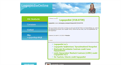 Desktop Screenshot of logopedieonline.com