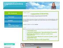 Tablet Screenshot of logopedieonline.com